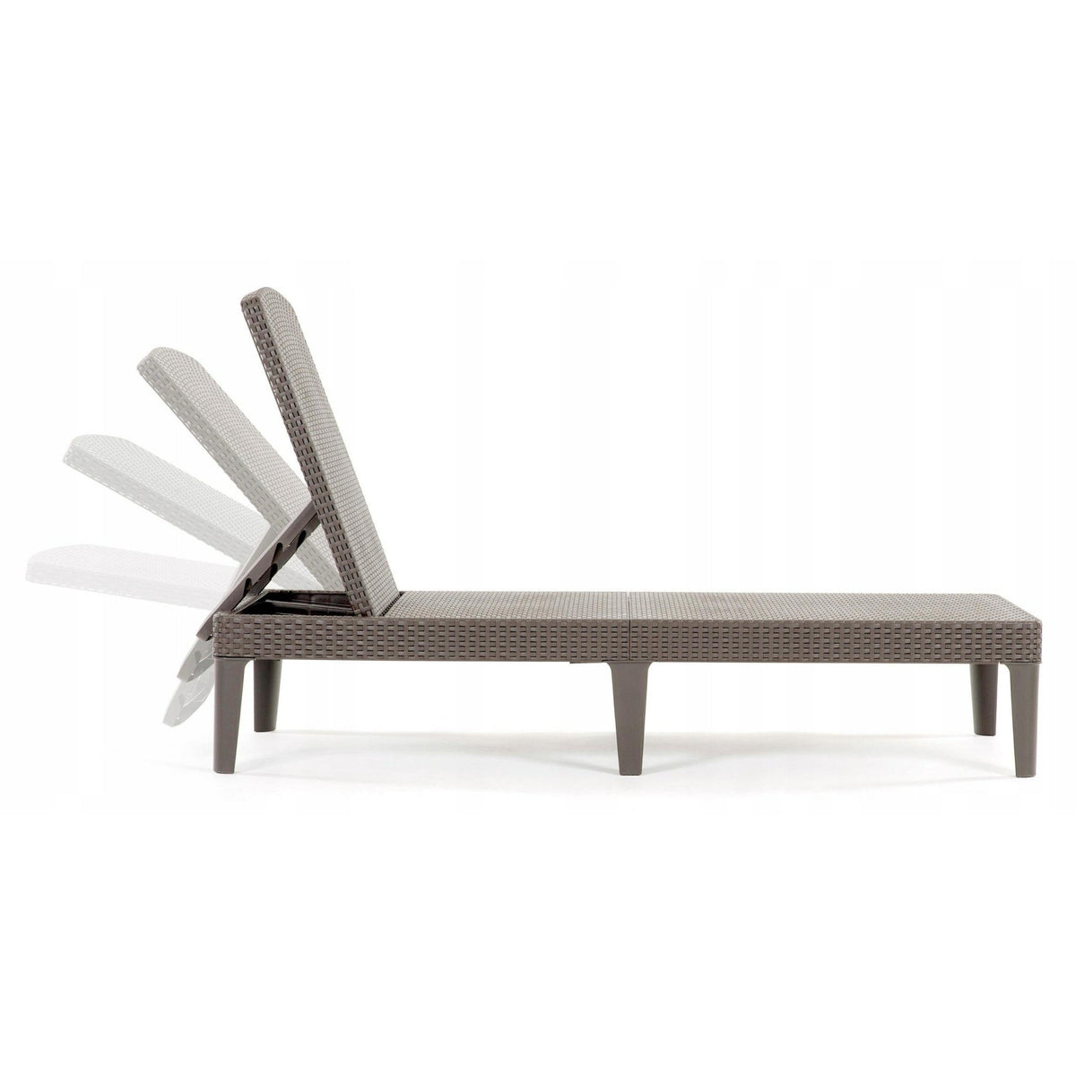 Keter K235165 Silla Larga, De plástico, Gris, Medio - Ferrotecnia