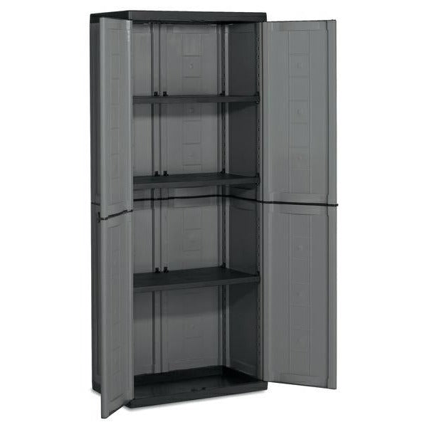 Kis Armario Jolly High Gris, 39P. x 68W x 166H cm
