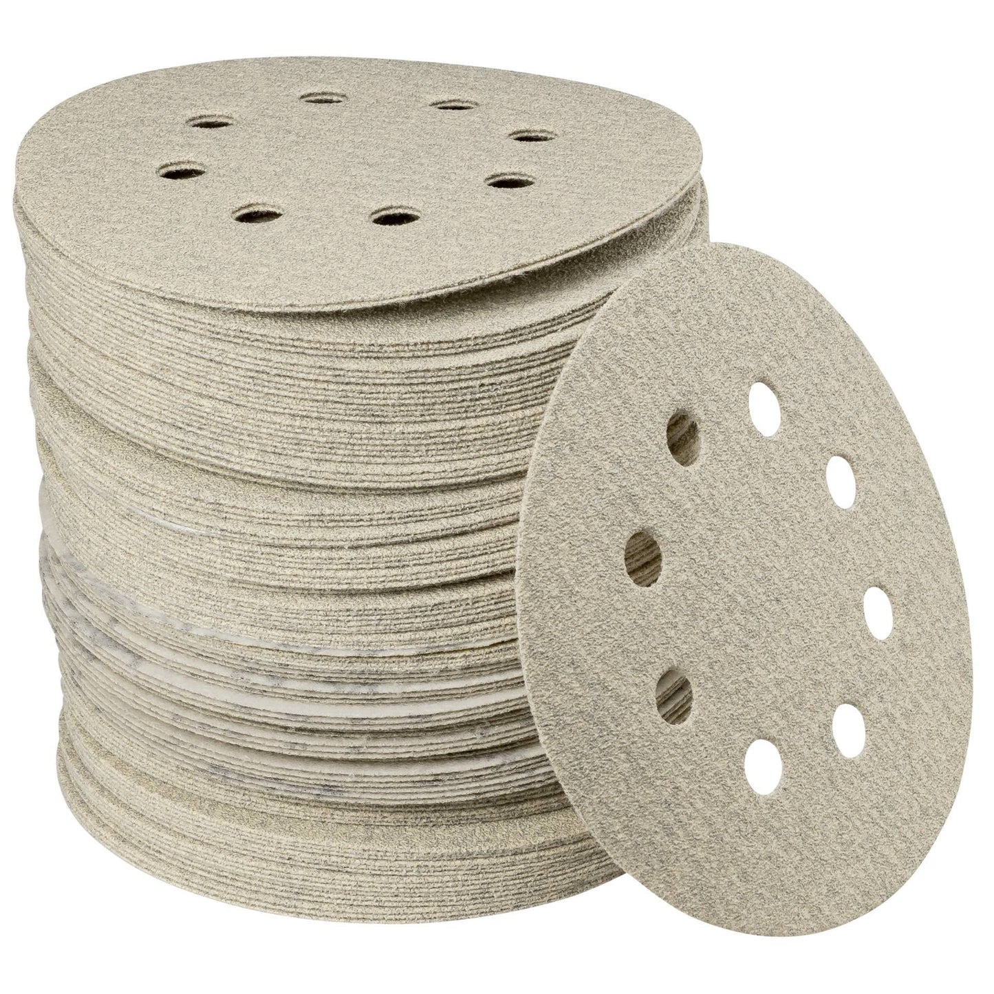 Klingspor 147643 - Disco de lija con velcro PS 33 CK, grano 80, 125 mm, perforación GLS5 (Lote de 100 uds)