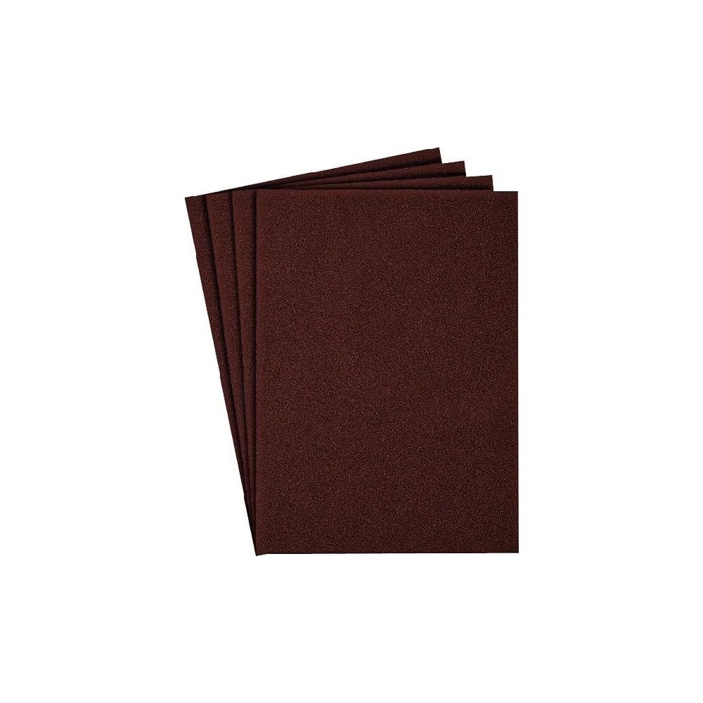 Klingspor 268945 - Hoja de tela abrasiva KL 375 J, grano 100, 230 x 280 mm (Lote de 50 uds)