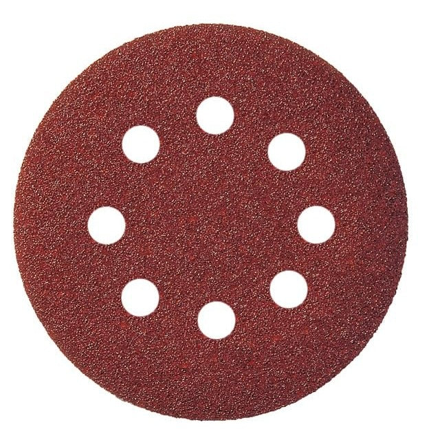 Klingspor 270284 - Disco de lija con velcro PS 18 EK, grano 40, 125 mm, perforación GLS5 (Lote de 50 uds)