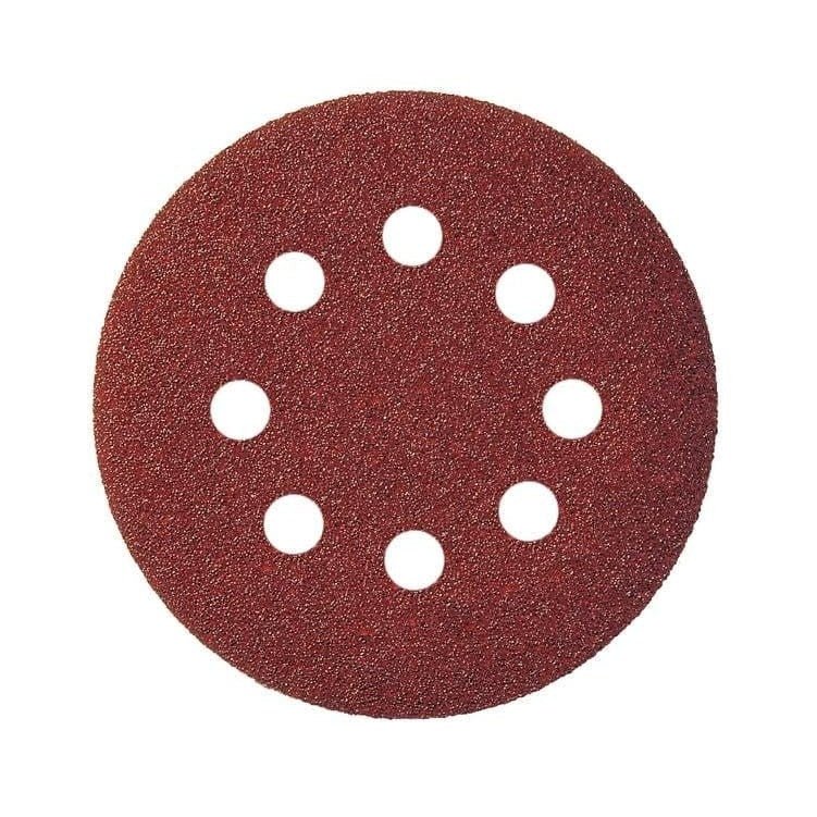 Klingspor 270582 - Disco de lija con velcro PS 18 EK, grano 220, 125 mm, perforación GLS5 (Lote de 50 uds) - Ferrotecnia
