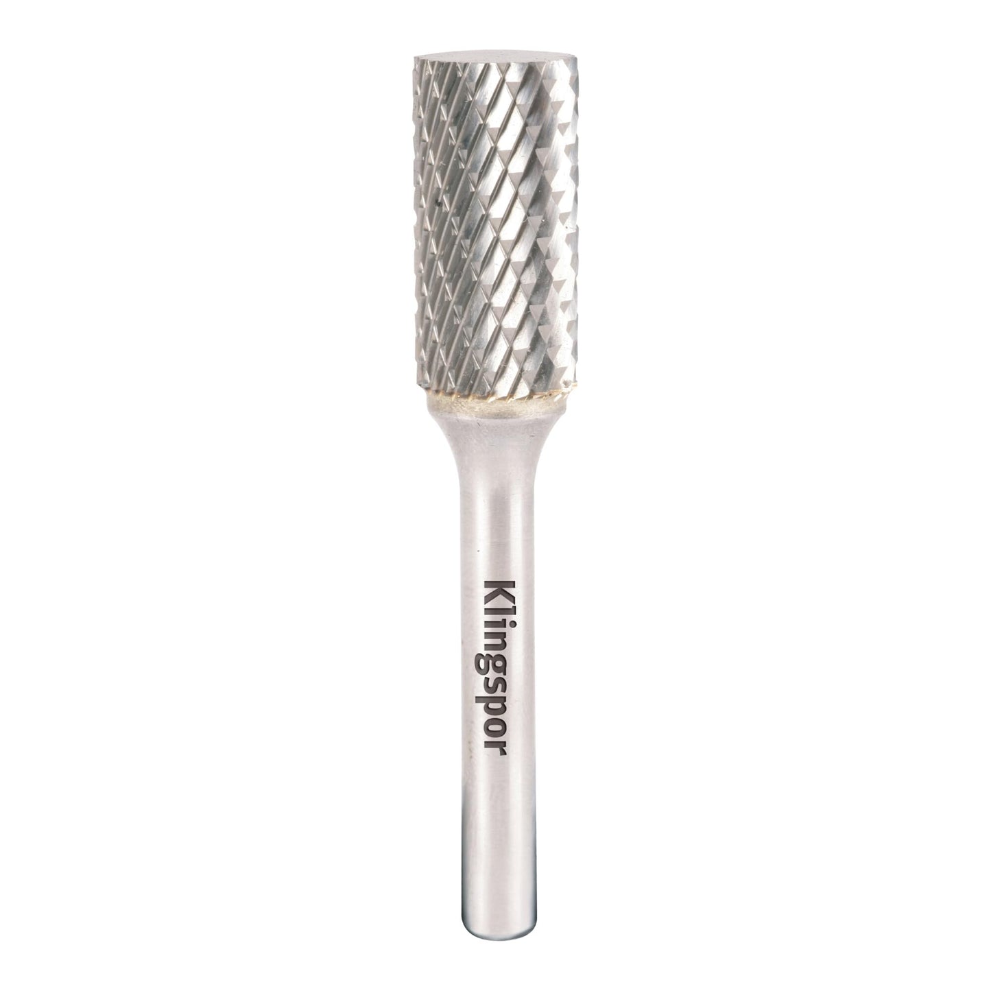 Klingspor 295609 - Fresa rotativa de metal duro HF 100 A cilíndrica, 12,7 x 25 mm, vástago de 6 mm