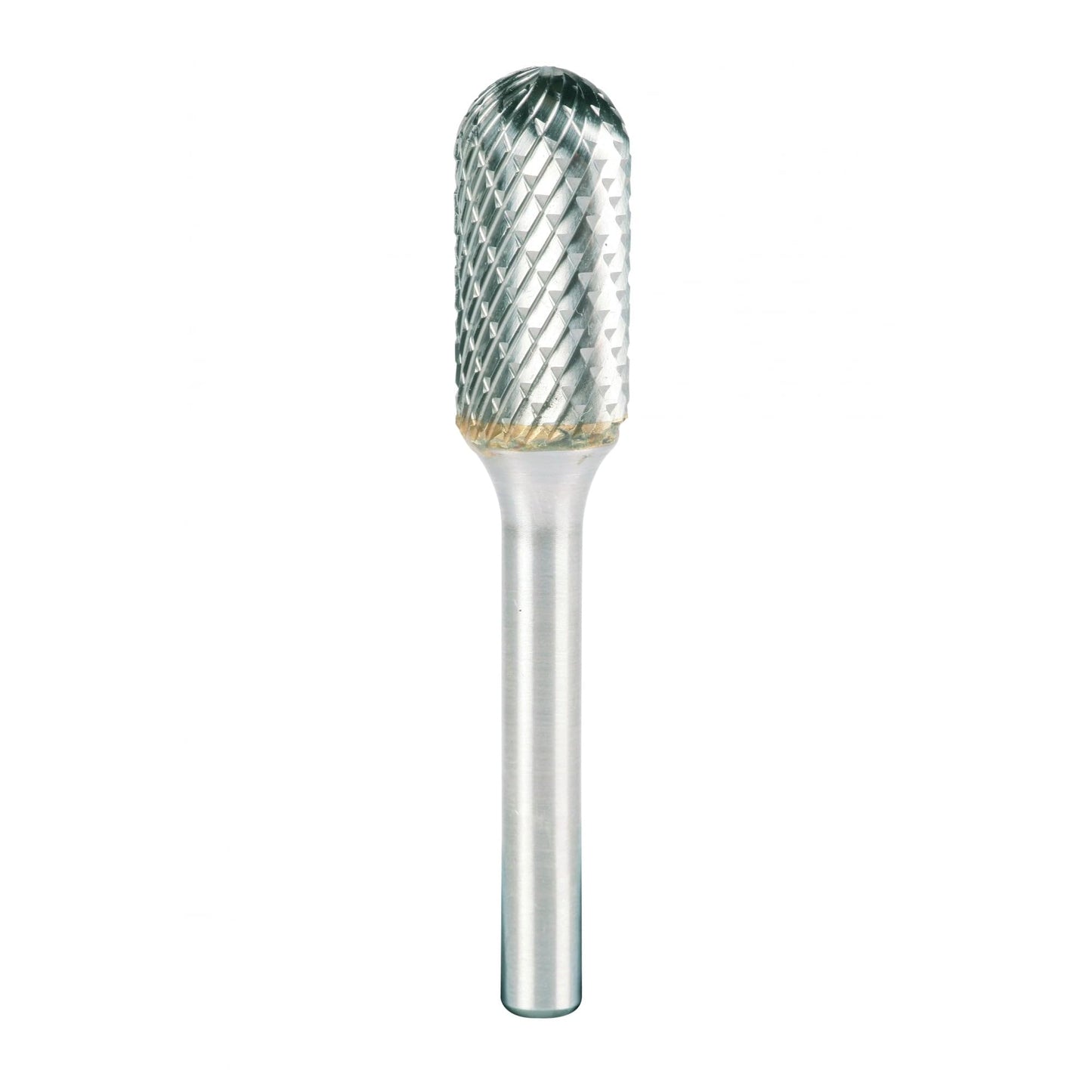 Klingspor 295713 - Fresa rotativa de metal duro HF 100 C cilíndrica con punta redonda WRC, 8 x 19 mm, vástago de 6 mm