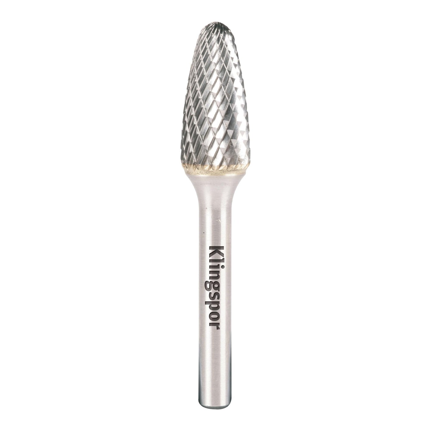 Klingspor 295971 - Fresa rotativa de metal duro HF 100 F de arco redondeado RBF, 6 x 18 mm, vástago de 6 mm