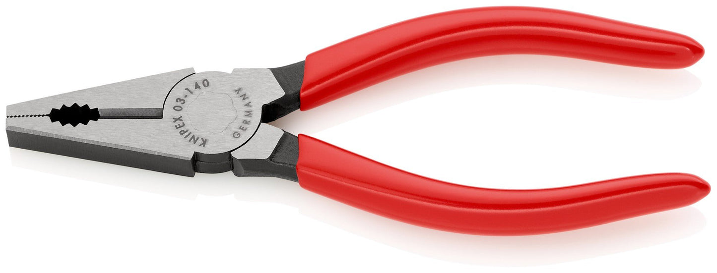 Knipex 03 01 180 EAN - Alicate universal Knipex 180 mm. con mangos PVC - Ferrotecnia
