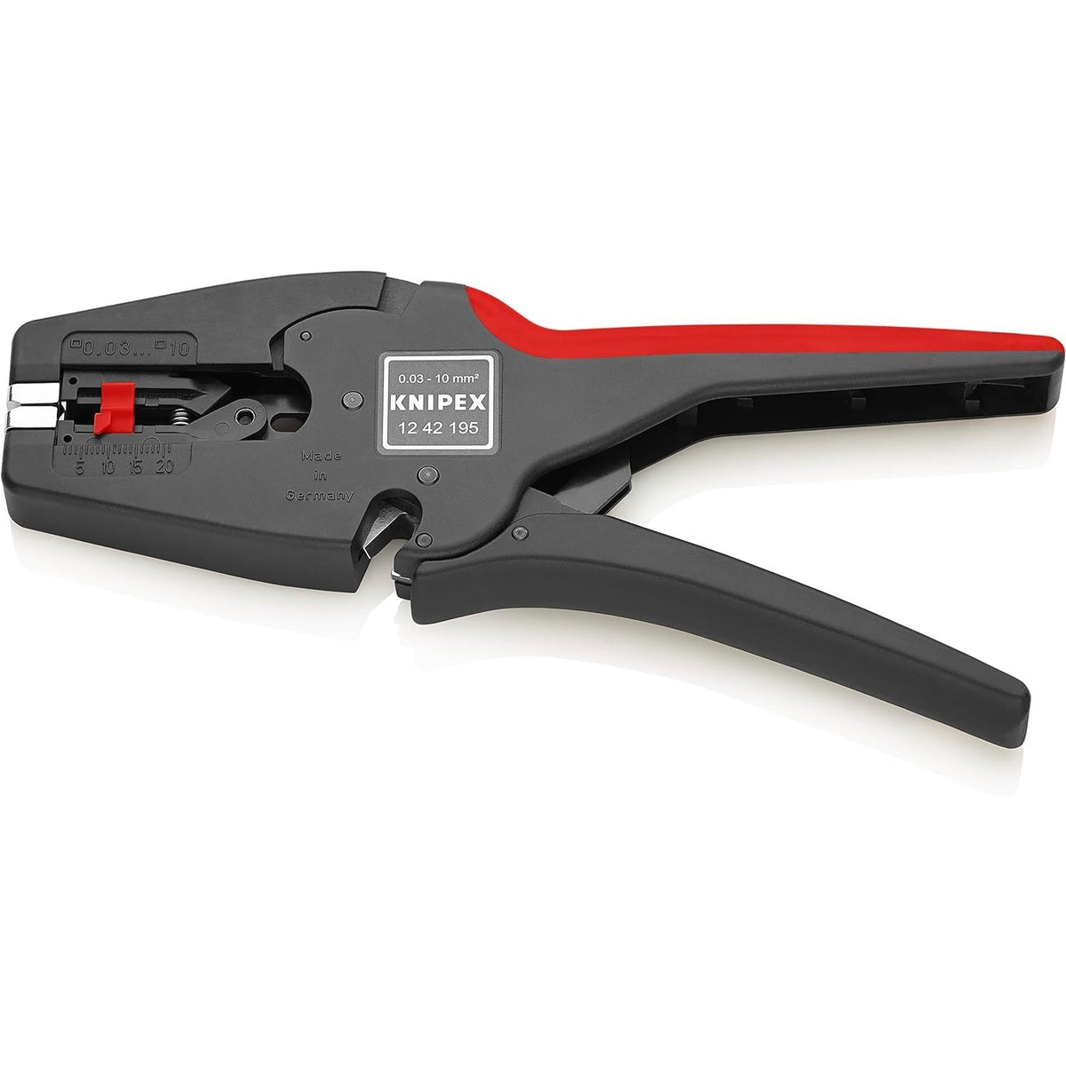 Knipex 12 42 195 SB - Knipex MultiStrip 11 Self-Adjusting Wire Stripper (in self-service packaging)