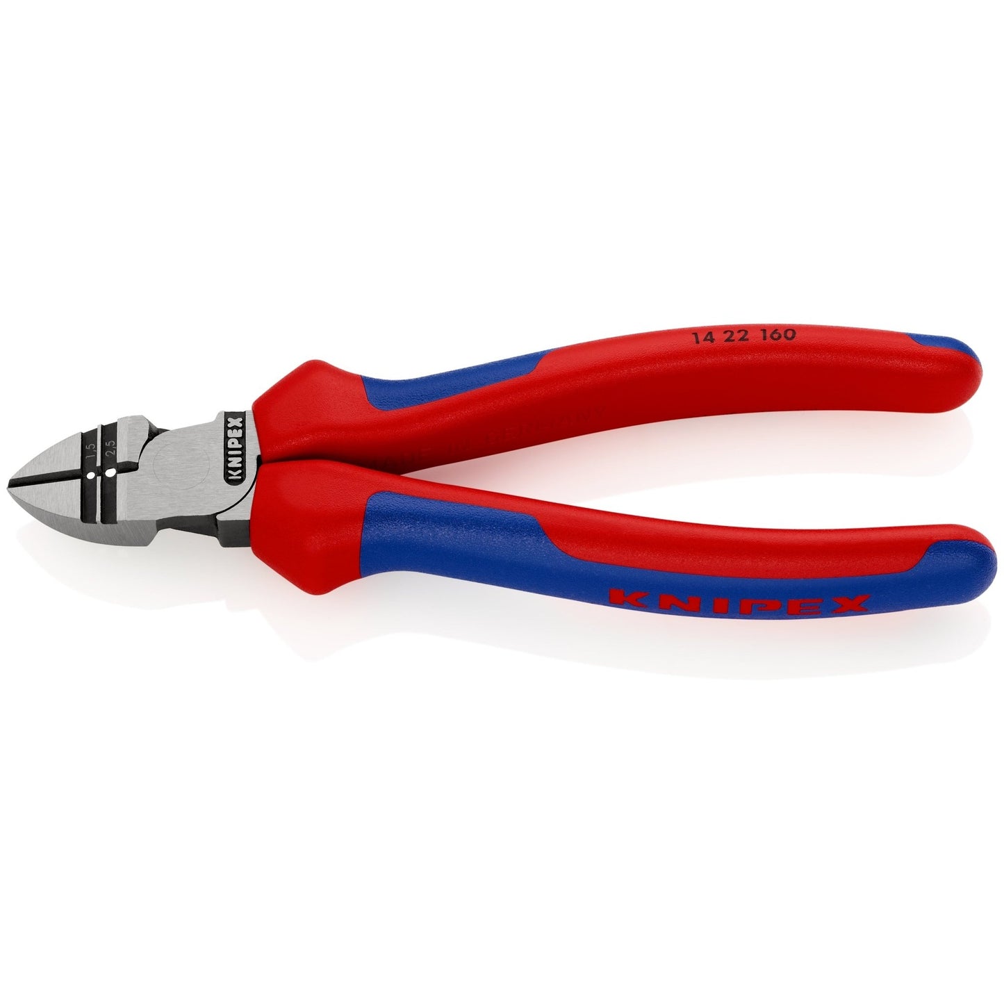 Knipex 14 22 160 - Diagonal cutting pliers with wire stripper function