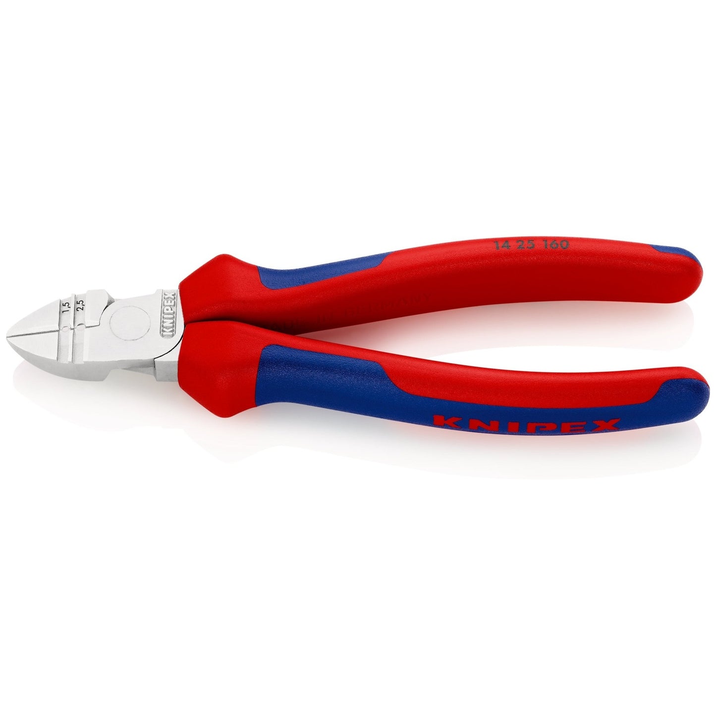 Knipex 14 25 160 - Diagonal cutting pliers with wire stripper function