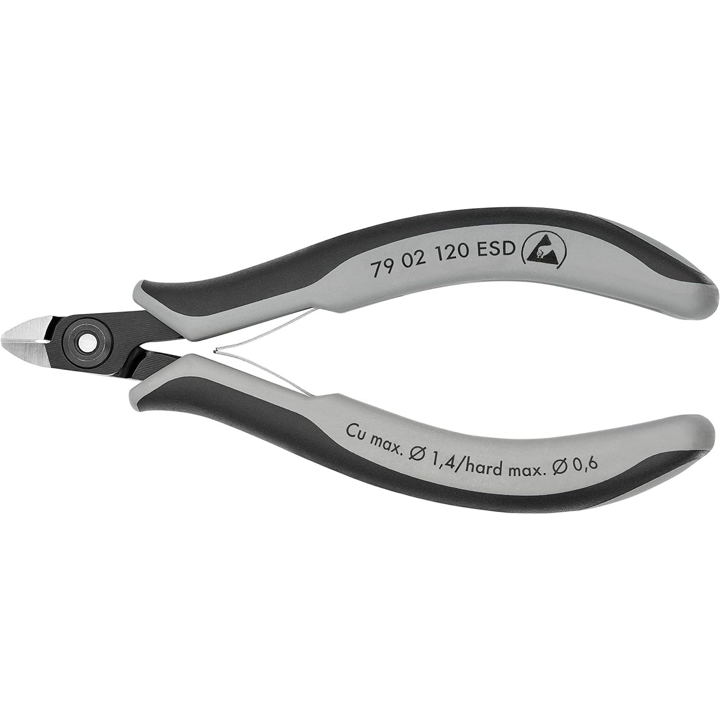 Knipex 79 02 120 ESD - Precision diagonal cutting pliers for electronics ESD Knipex 120 mm.