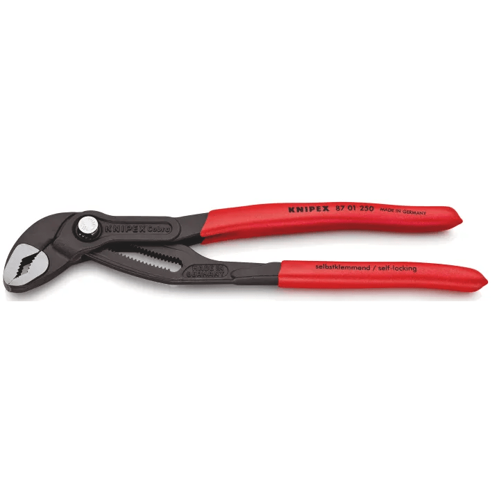 Knipex 87 01 250 SB - Knipex Cobra® 250 mm pliers. with PVC handles (in self-service packaging)