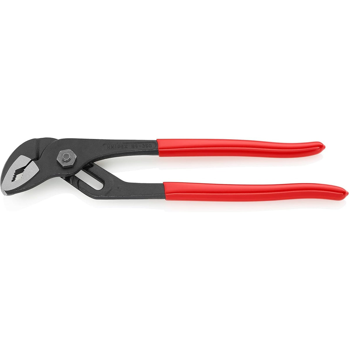 Knipex 89 01 250 - Pliers for water pumps with Knipex grooved joint 250 mm. with PVC handles