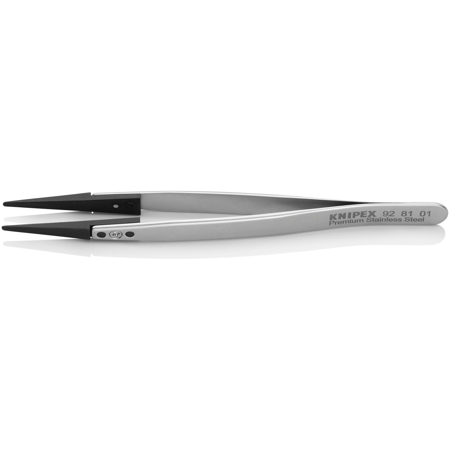 Knipex 92 81 01 - Tweezers with interchangeable tips ESD