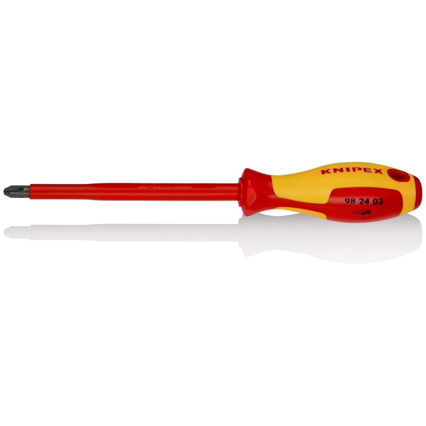 Knipex 98 24 03 - Destornillador para tornillos cruciformes