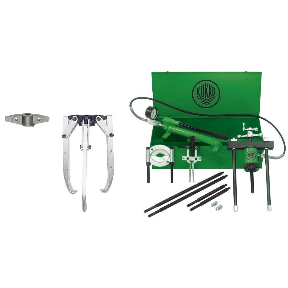 Kukko Universal Hydraulic Bearing Puller Sets