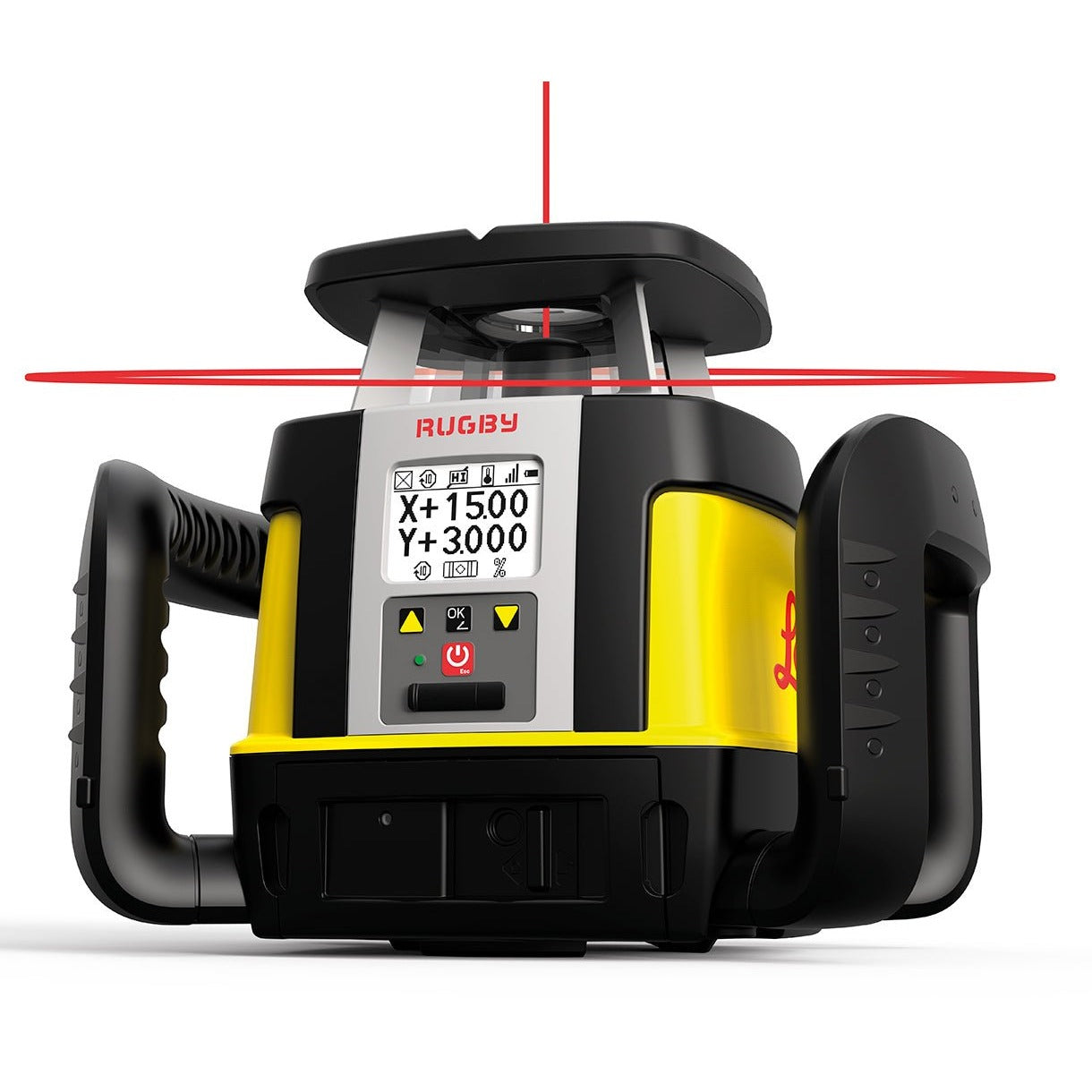 Leica Geosystems 6016032 - Rugby CLA Basic Rotating Laser Level + CLX700 Upgrade