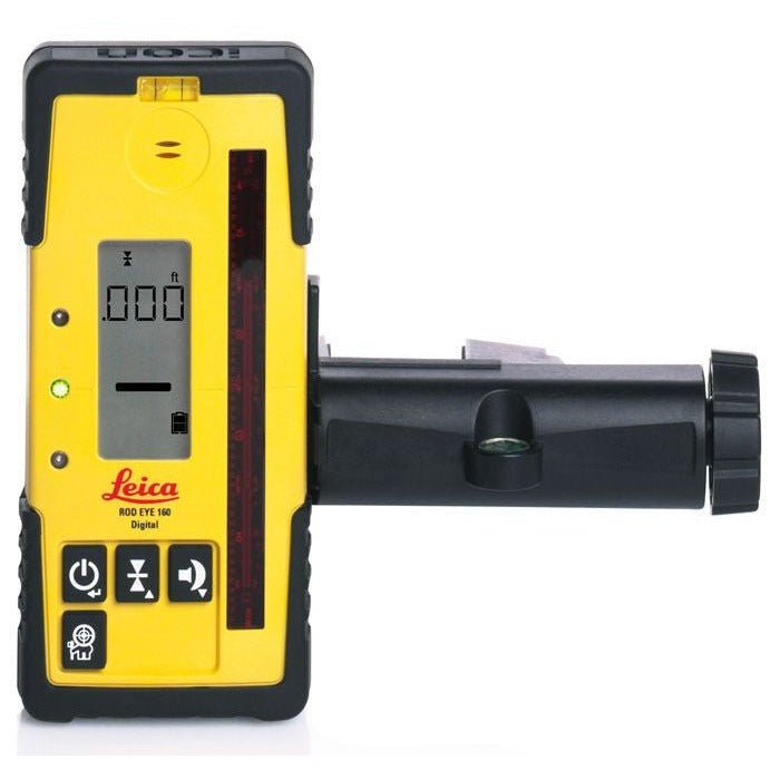 Leica Geosystems 789924 - Rod Eye 160 Digital Receiver for Rugby Rotary Laser Levels