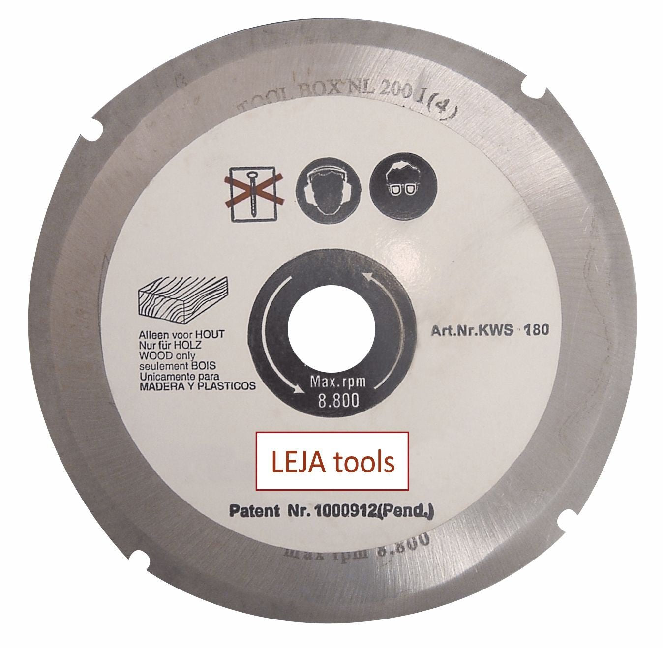 Leja Tools Disco tronzador fresador para amoladoras angulares de 4 dientes - Ferrotecnia