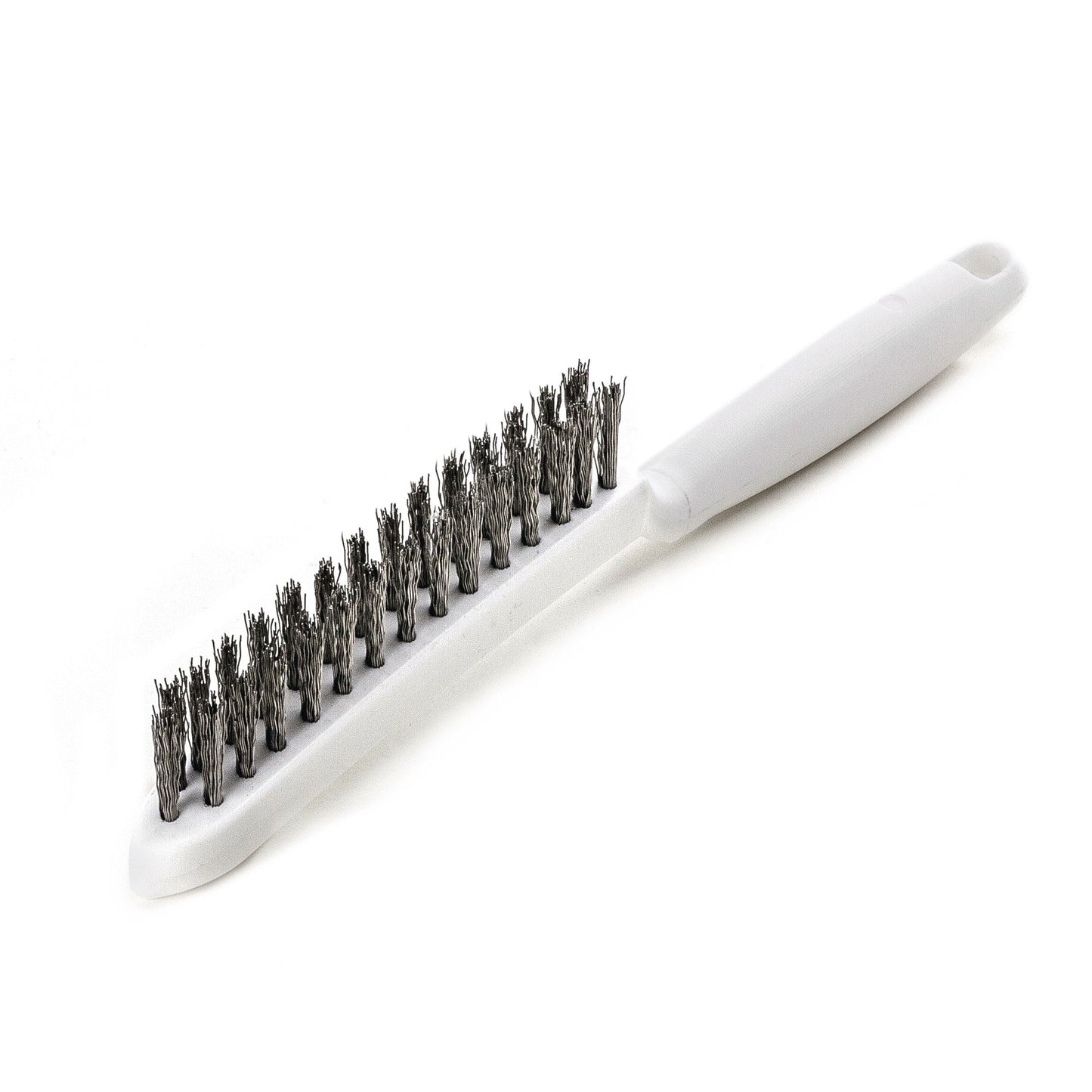 LessMann 185451 - Cepillo para uso alimentario LessMann 5H alambre de acero inoxidable recto ROF 0,35 - Ferrotecnia