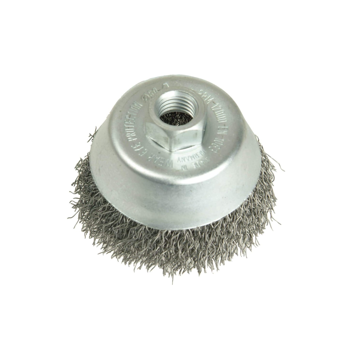 LessMann 421164 - Brosses coupes diam 65 mm fil acier STA serti filetage 0,35 mm M 10