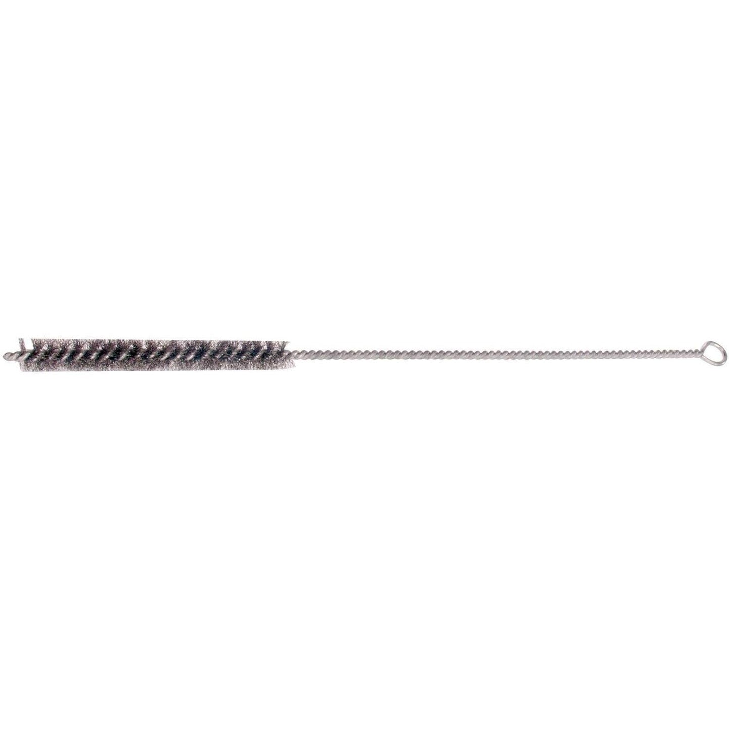 LessMann 559803 - Cylinder brushes IBZ 350 x 100 mm dia 8 x 15 mm flattened steel wire STA crimped 0.20 mm core wire galvanized 2.0 mm
