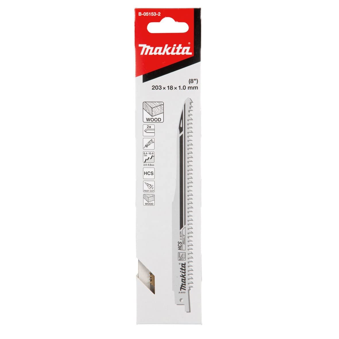 Makita B-05153-2 - Rec.Zgb 183 Hout Sa2345x 2St (Lote de 2 uds)