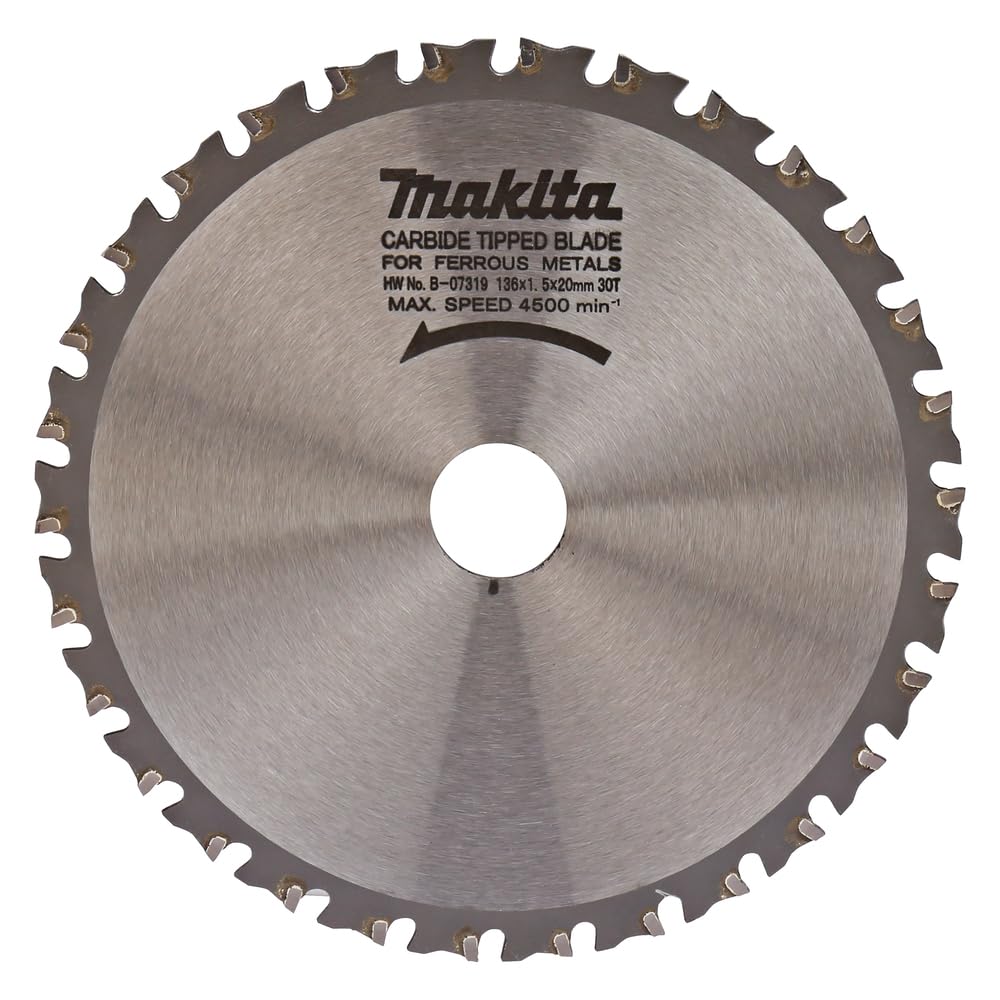 Makita B-07319 - Hoja de sierra circular Specialized TCT 136x20mm 30T Metal