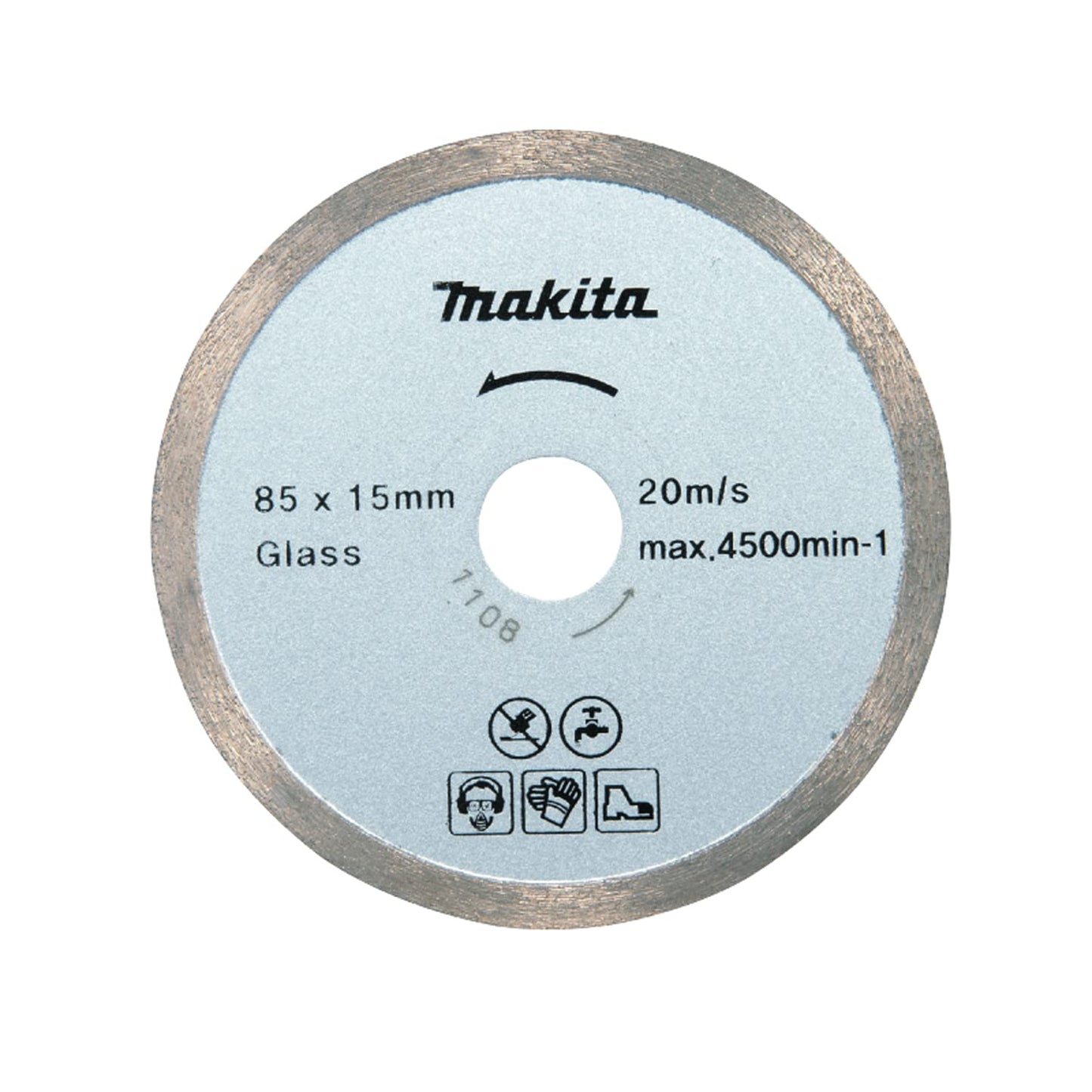 Makita B-21098 - DISCO DIAMANTE 85X15MM PARA VIDRIO