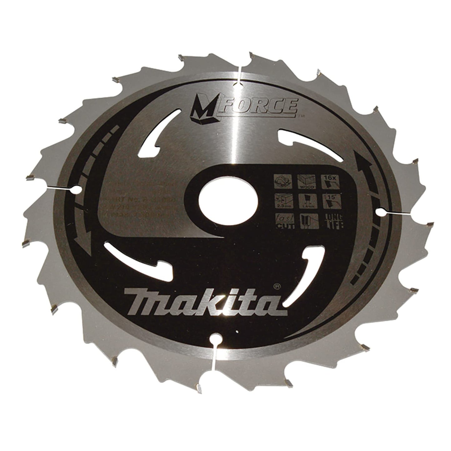 Makita B-31980 - M-force hoja de sierra 210 x 30 mm, 16z