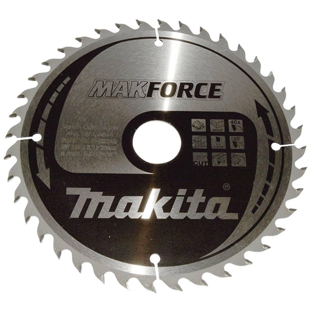 Makita B-32340 - Hoja de sierra circular 190 x 30 x 40 MAKFORCE Z
