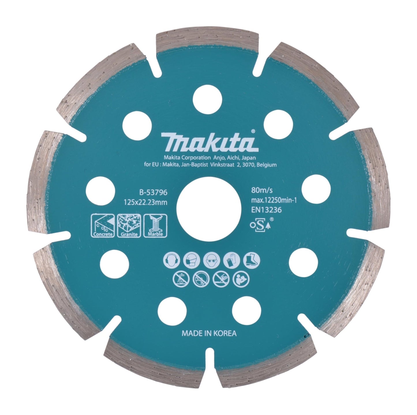 Makita B-53796 - B de 53796 diamantsch. 125 x 22,23 Granito