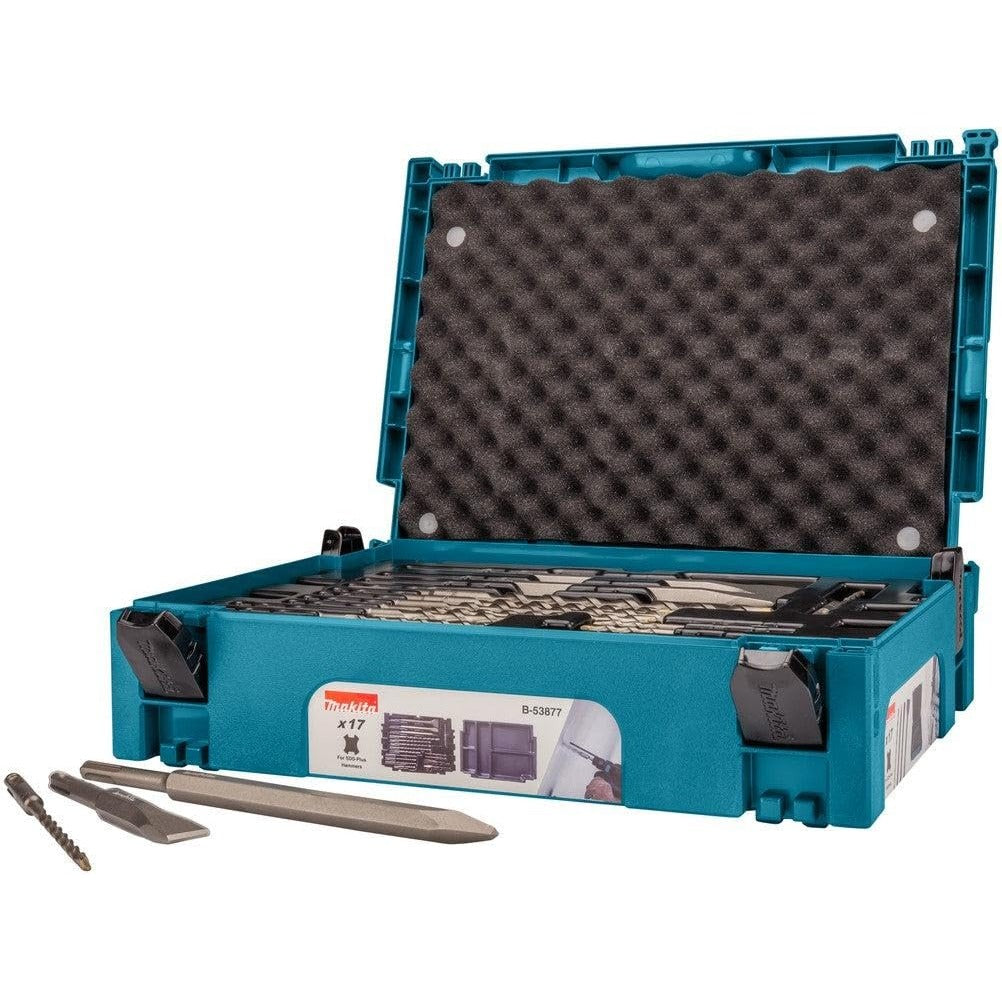 Makita B-53877 - SET MAKPAC 17 DALTI SI BURGHIE BETON (Lote de 17 uds)