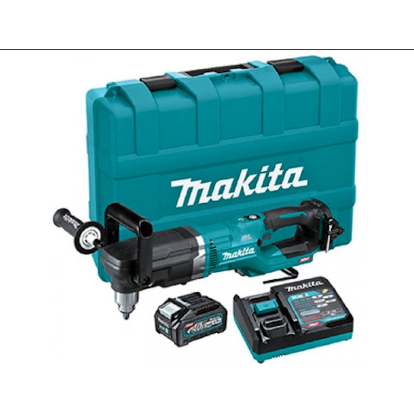 Makita DA001GM101 - Taladro atornillador angular 40 V max 1 batt.bl4040 + cargador dc40ra - Ferrotecnia
