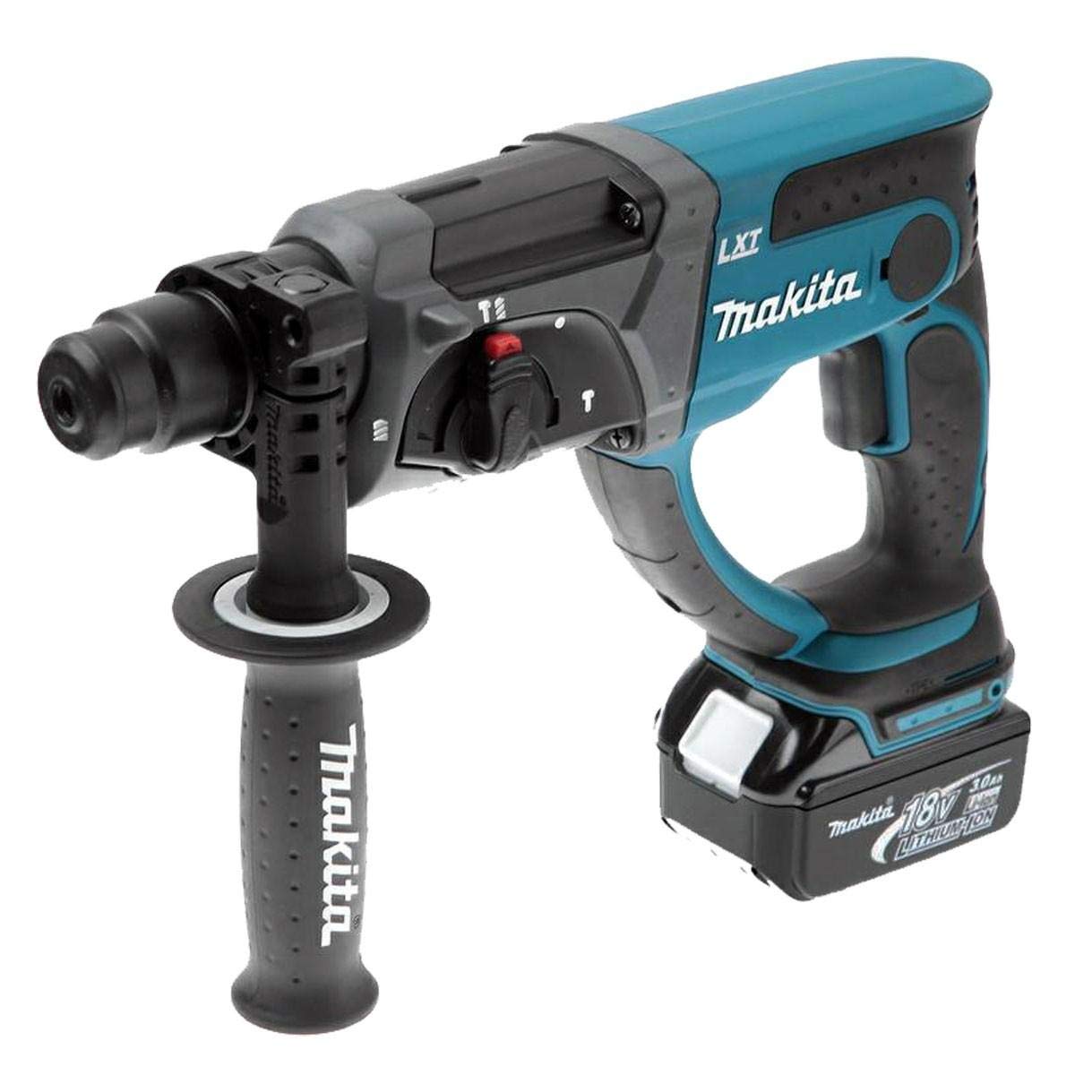 Makita DHR202RFJ - Perforador cincelador SDS-Plus 2J 18V LXT (2x3,0 Ah) en MAKPAC