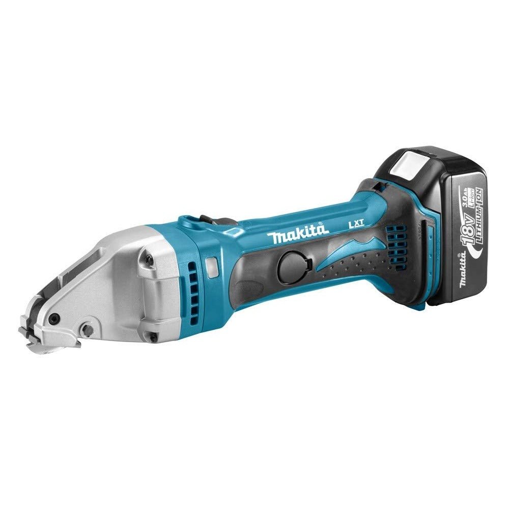 Makita DJS161RFJ - Cizalla para chapa 18V LXT, 1,6 mm, 2x3,0 Ah - Ferrotecnia