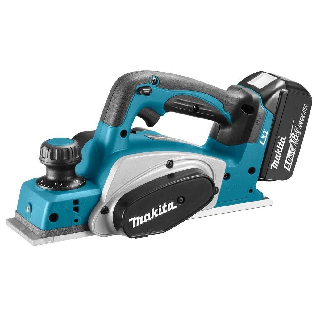 Makita DKP180RTJ - batería de cepilladora 82 mm, 18 V, 1 pieza, 0 wattsW, 18 voltsV - Ferrotecnia