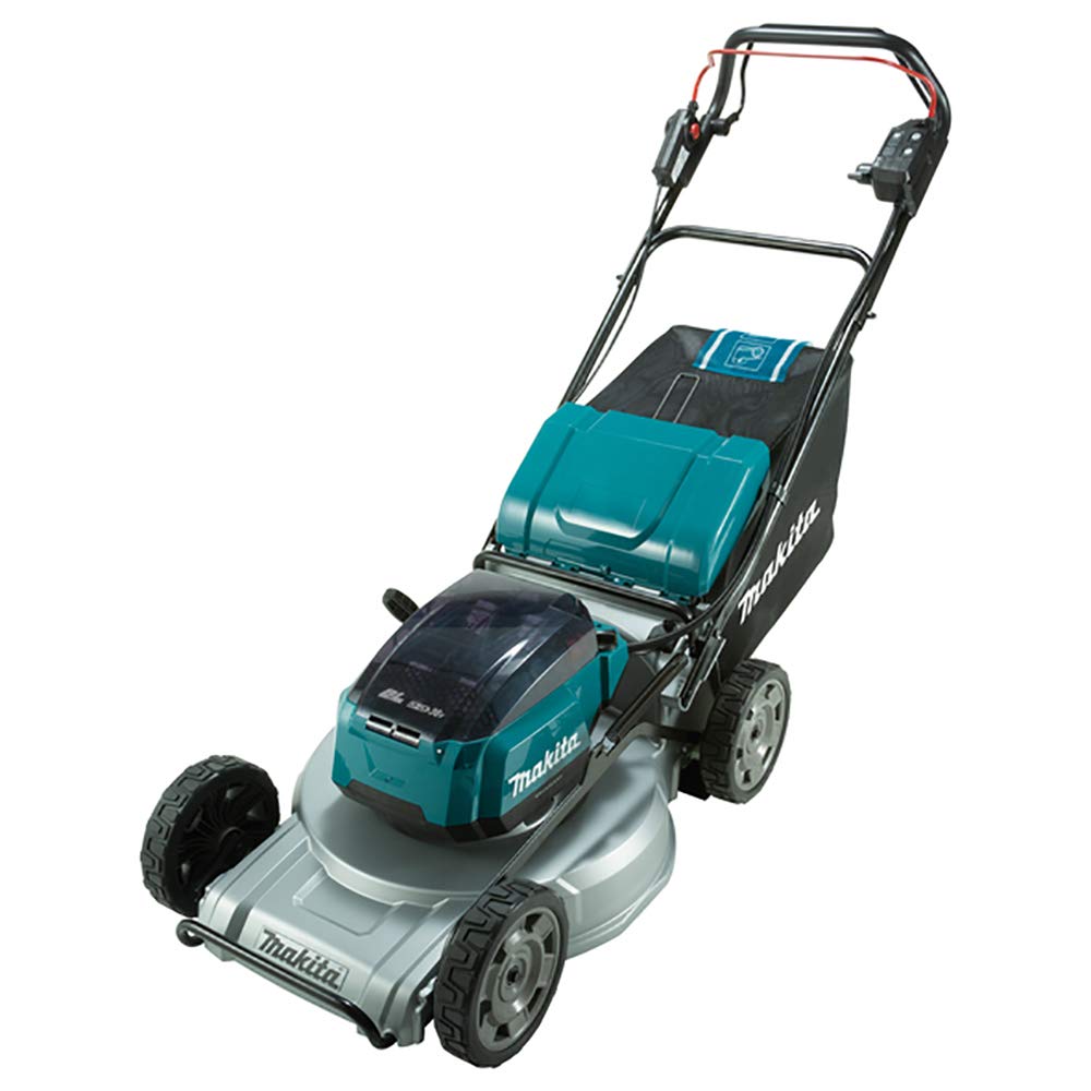 Makita DLM533PT4 - Cortacésped autopropulsado 18Vx2 LXT, 53 cm, 4x5,0 Ah