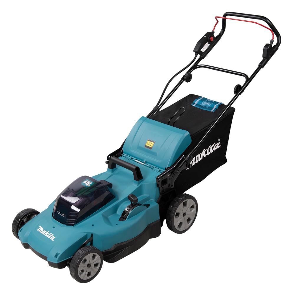 Makita DLM538Z - Cortacésped Twin 18V (36V) Li-Ion LXT 530mm - Baterías y Cargador no incluidos