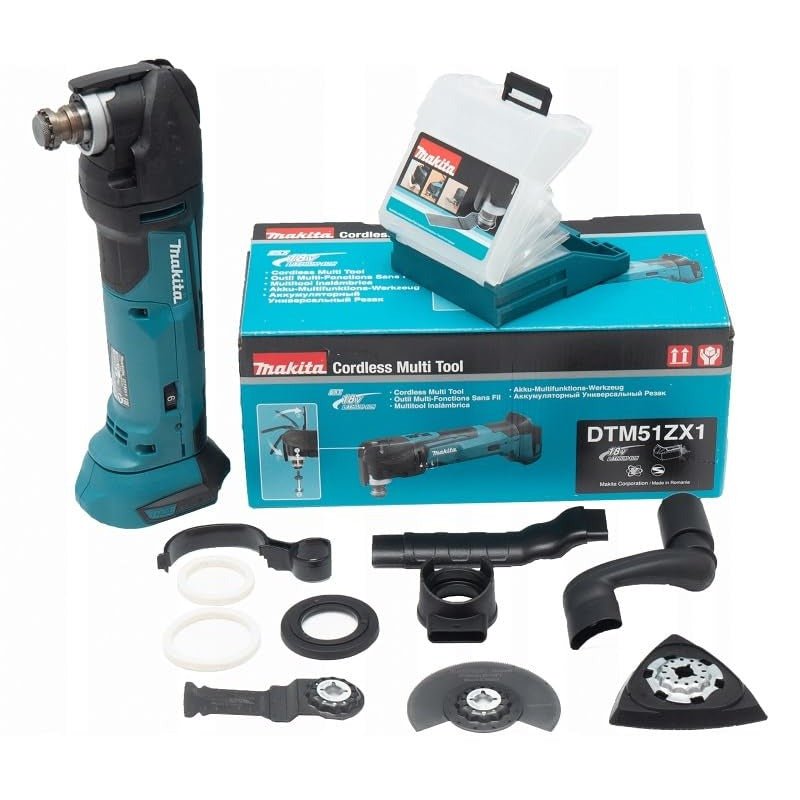 Makita DTM51ZX1 - Herramienta multifunción 18V LXT con accesorios - Ferrotecnia