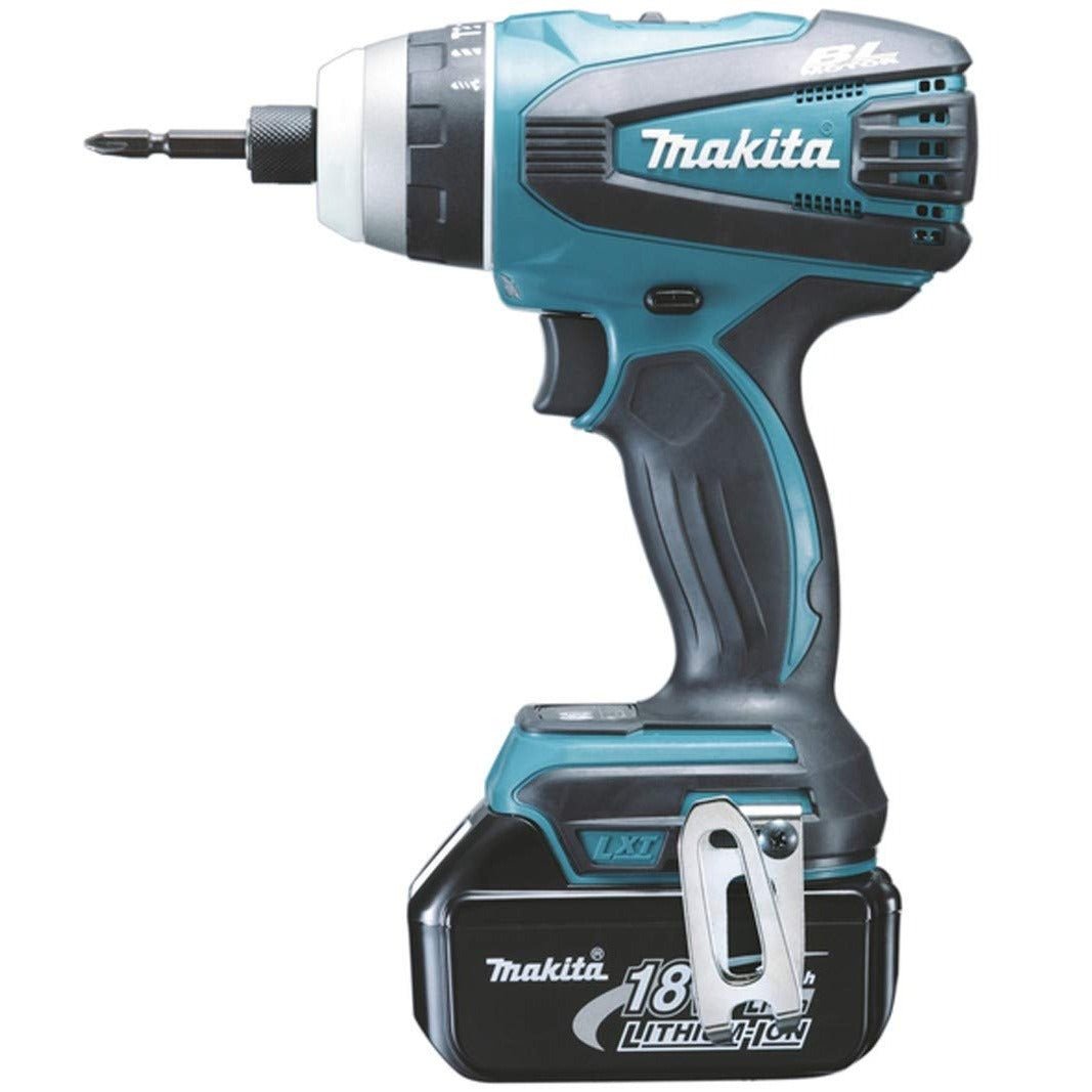 Makita DTP141RTJ - Atornillador de impacto multifunción 18V LXT, 150 Nm, 1/4" hexagonal, 2x5,0 Ah - Ferrotecnia