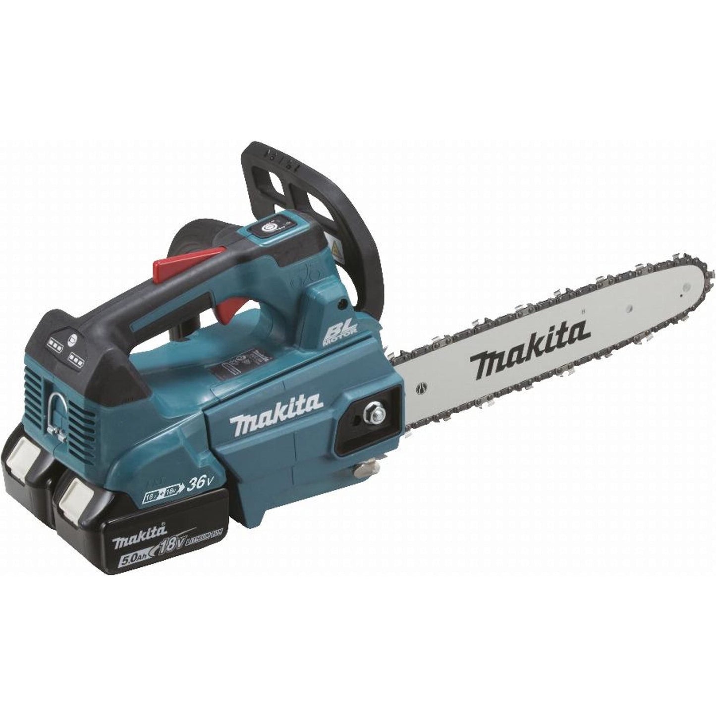 Makita DUC306PT2B - Motosierra de poda 36 V LXT guía de 30 cm (2 x 5,0 Ah) - Ferrotecnia