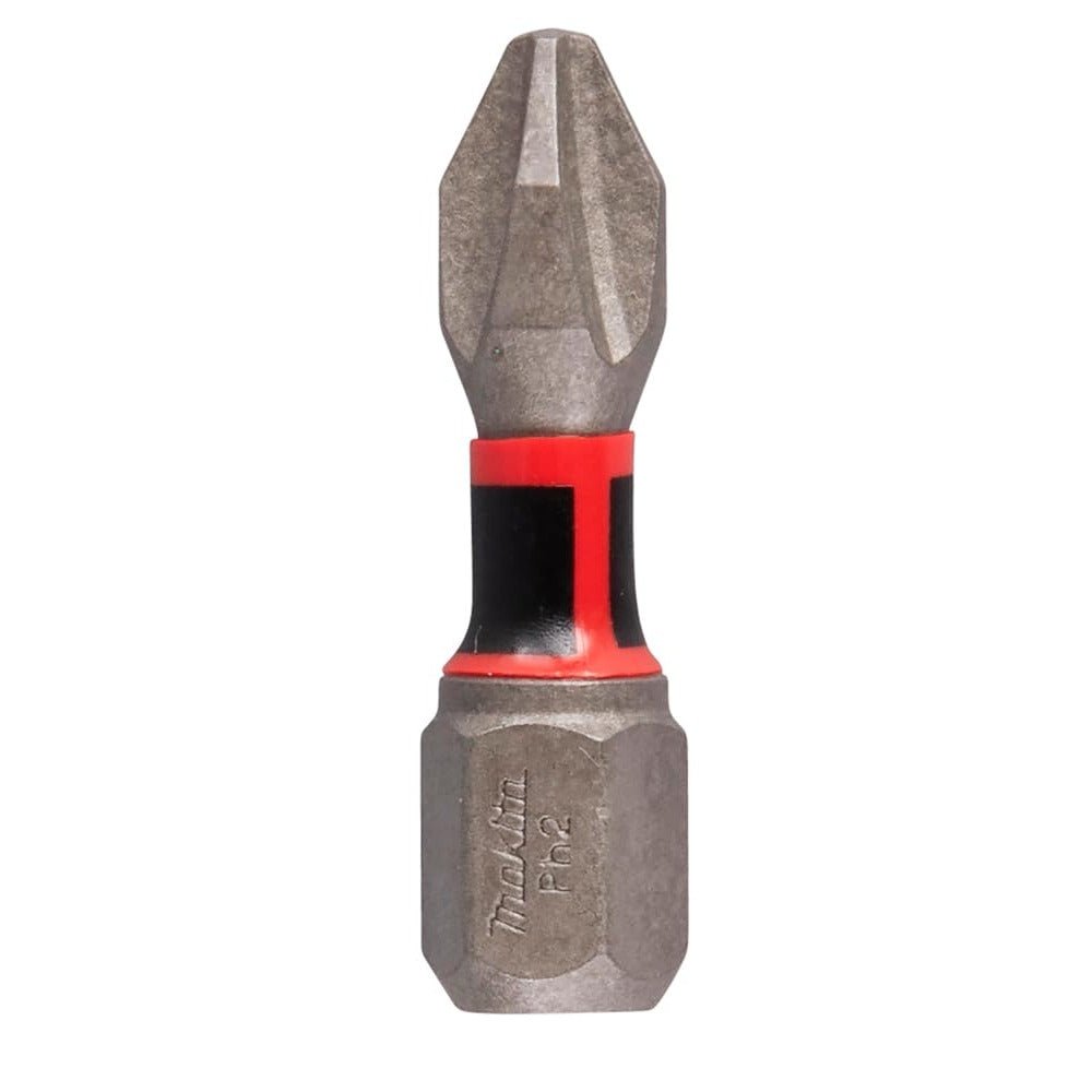Makita E-03137 - Premier - Broca de torsión PH2 (25 mm) (Lote de 2 uds) - Ferrotecnia