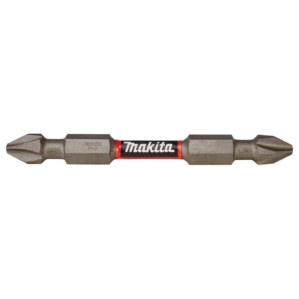 Makita E-06286 - Premier - Broca de torsión PH2 (65 mm) (Lote de 2 uds) - Ferrotecnia