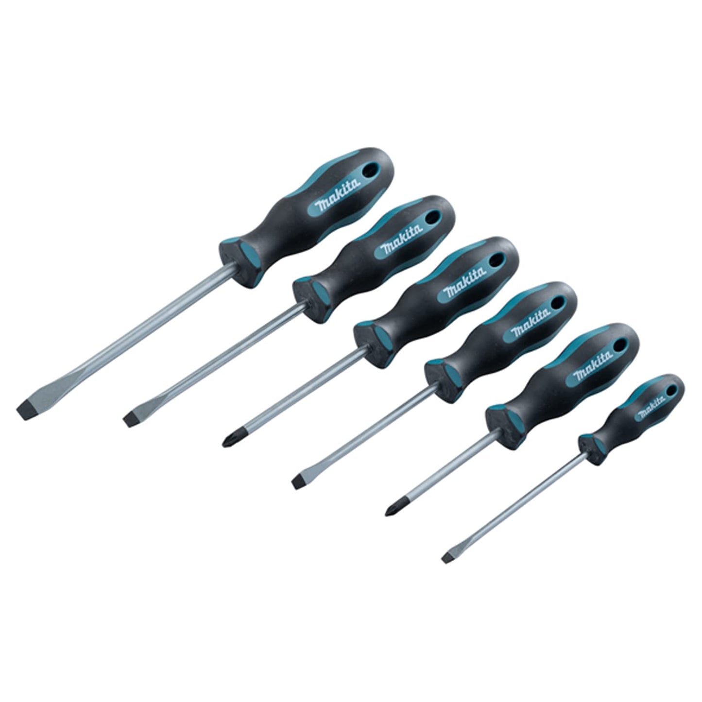 Makita E-10512 - Juego de destornilladores de (Lote de 6 uds)