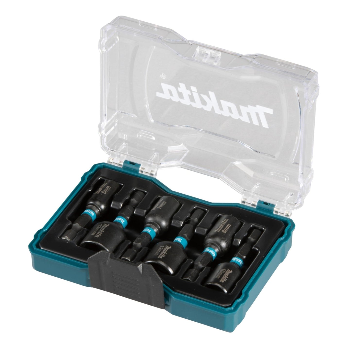 Makita E-15768 - Juego de vasos 1/4" de 50 mm, Impact Black (Lote de 6 uds) - Ferrotecnia