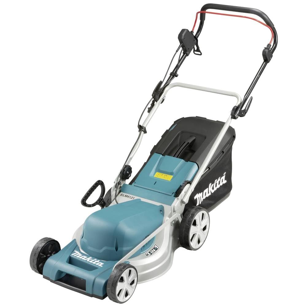 Makita ELM4121 - Cortacésped eléctrico 1.600 W, 41 cm, carcasa de acero