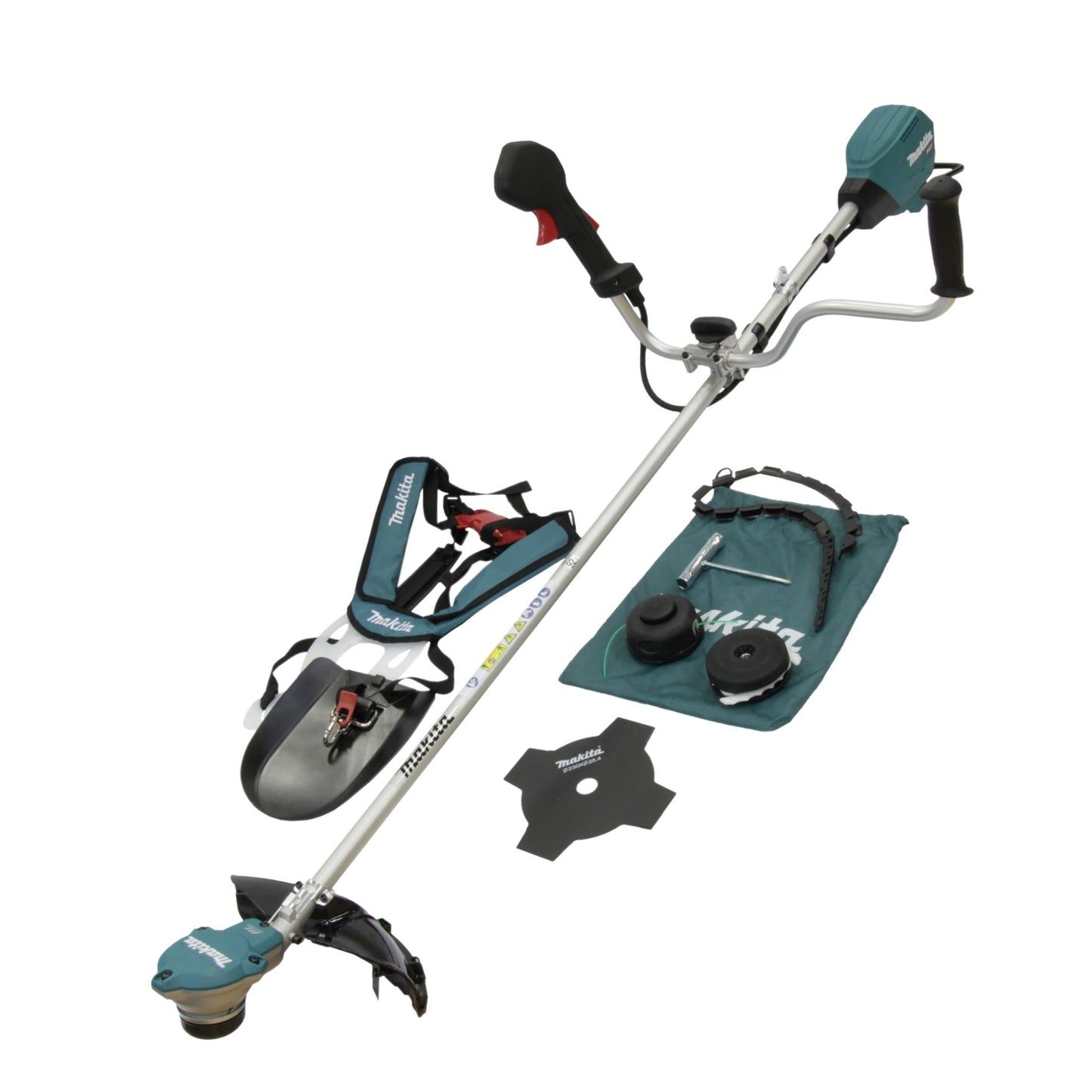 Makita UR002GZ01 - Desbrozadora de hilo 40V XGT, manillar en U (sin batería ni cargador)