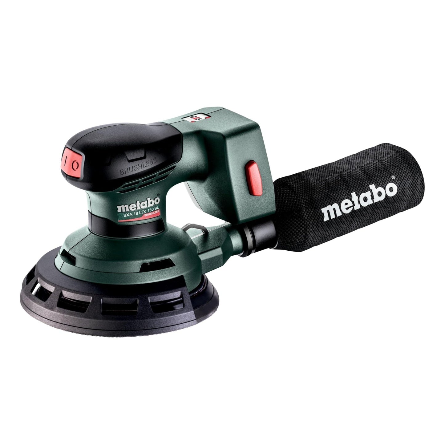 Metabo 600411850 - Lijadora excéntrica SXA 18 LTX 150 BL 18 V, 150 mm, sin batería ni cargador - Ferrotecnia
