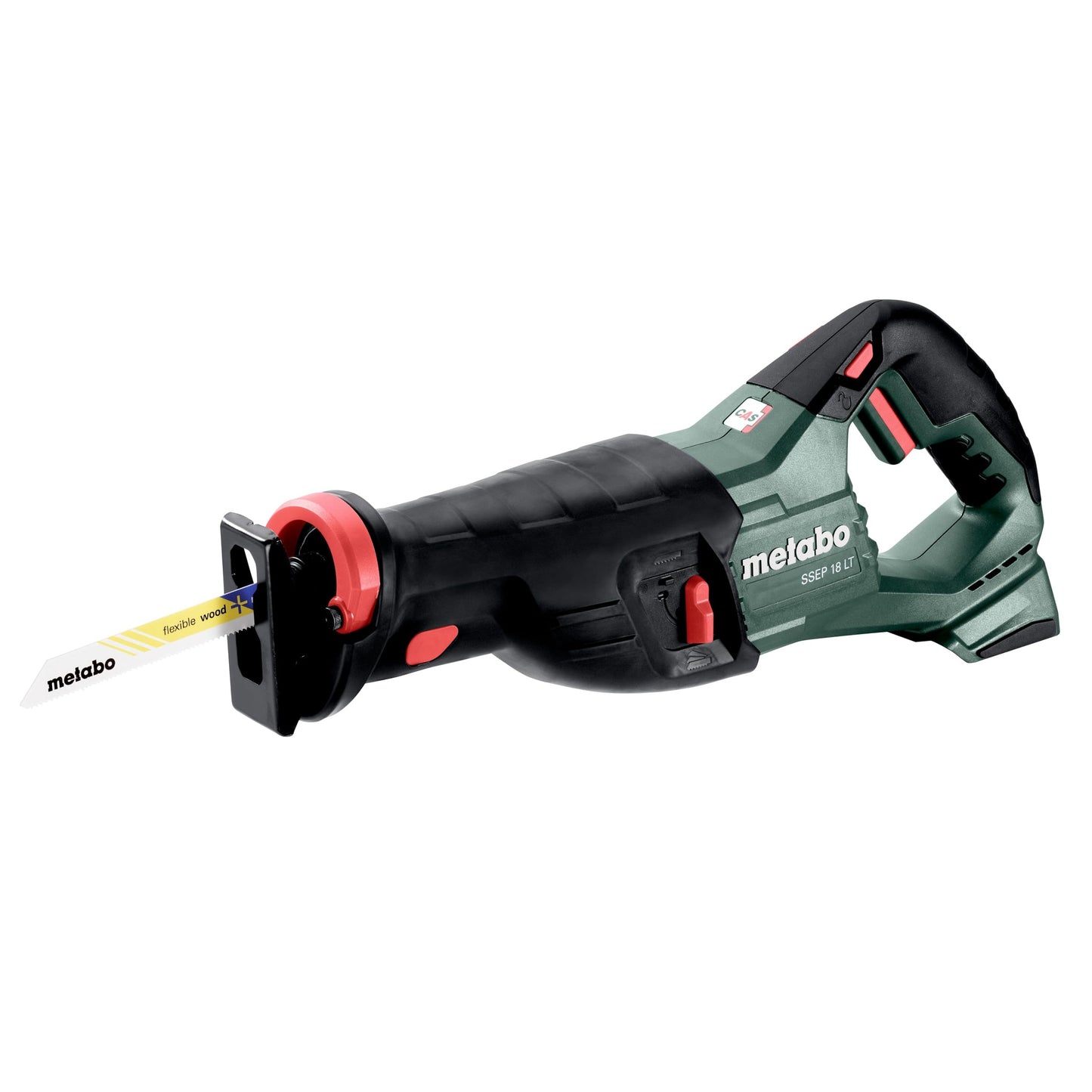 Metabo 601616850 - Sierra de sable de batería SSEP 18 LT BL 18 V, sin batería ni cargador