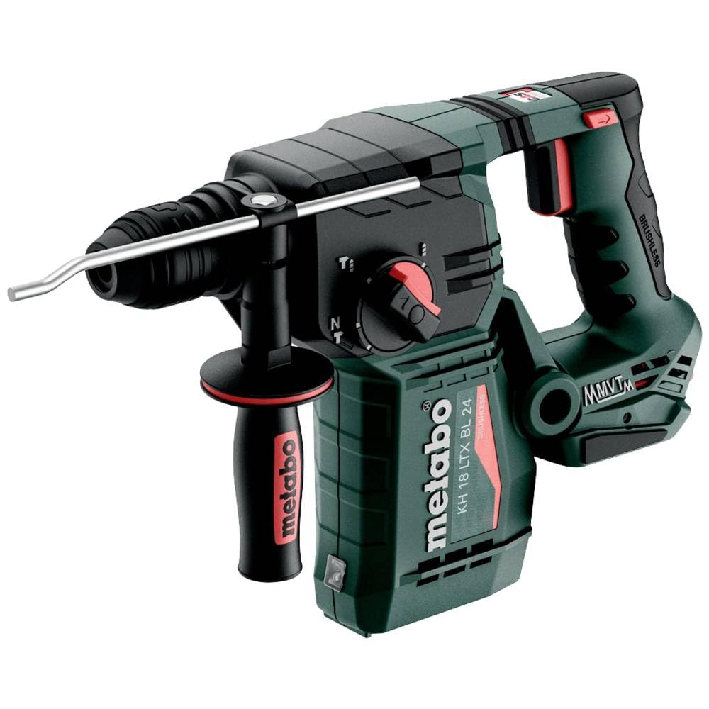 Metabo 601713850 - Martillo combinado de batería KH 18 LTX BL 24 18 V, sin batería ni cargador